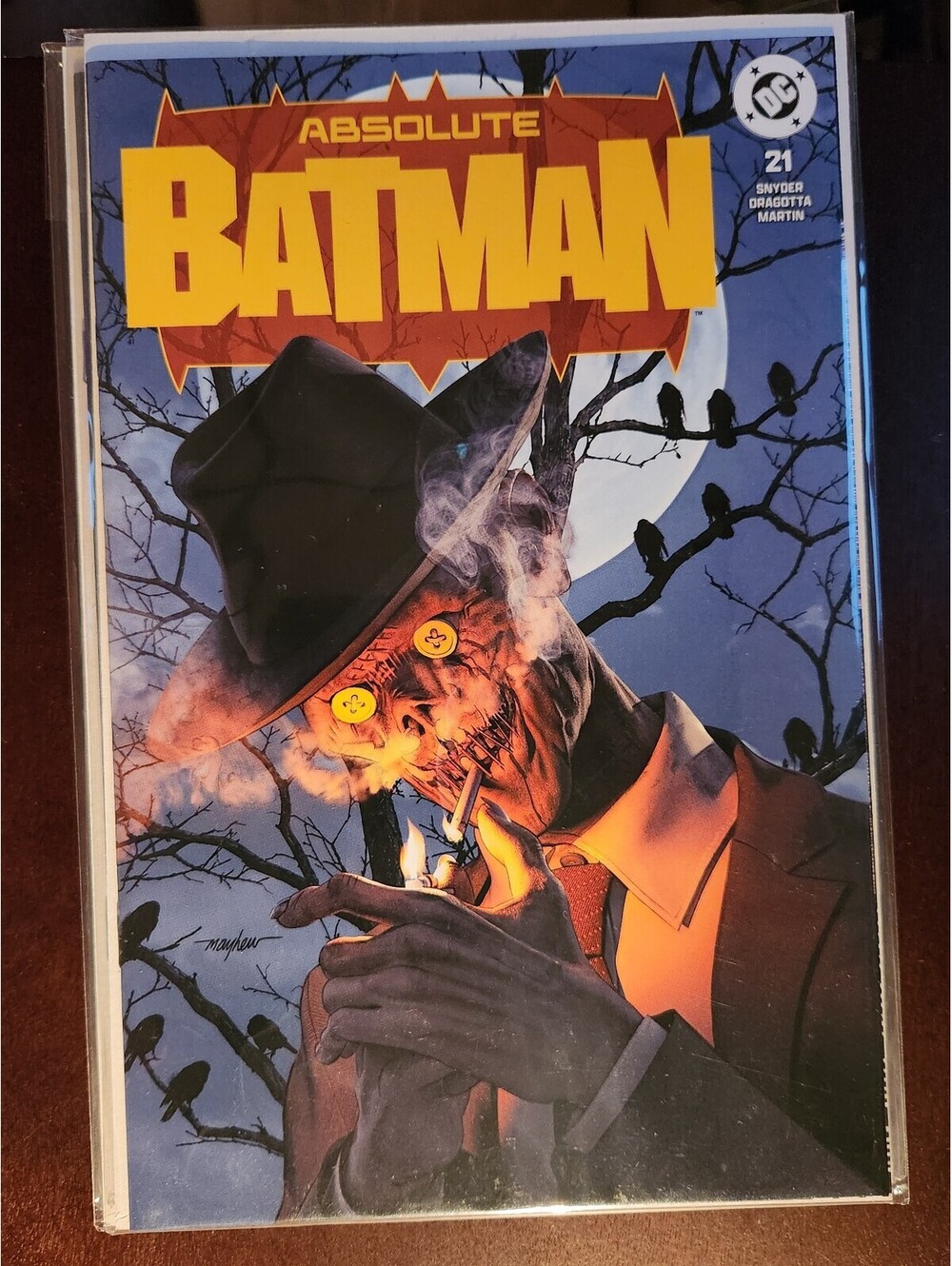 Absolute Batman #21AV Mike Mayhew Variant NM DC Comics Scarecrow 2023